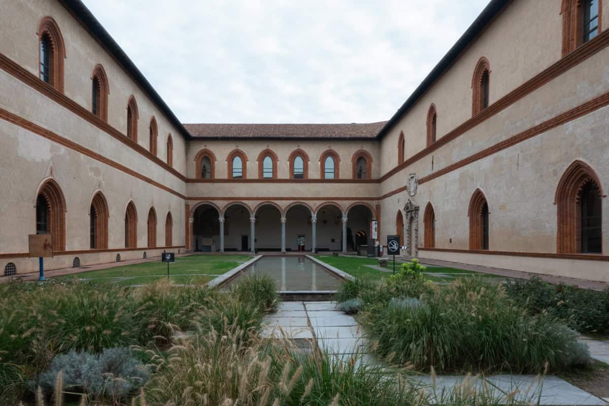 Details of Castello Sforzesco